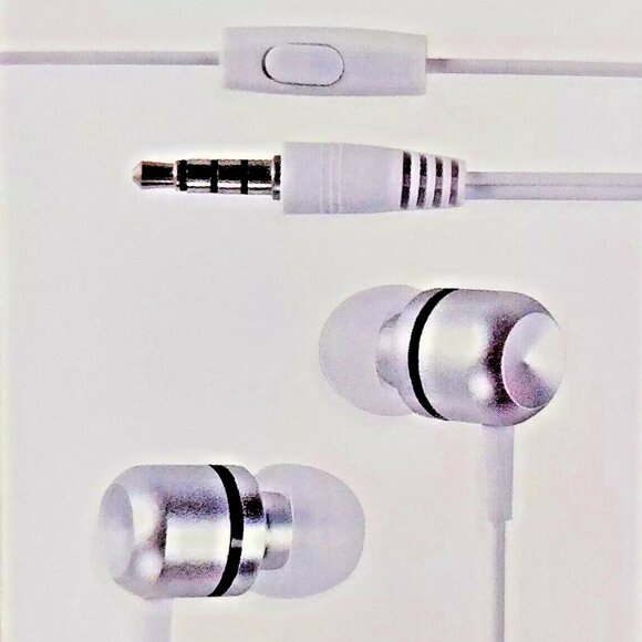 INFINITIVE Stereo Earbuds With In-Line Microphone Compatible w/ 3.5mm aux jacks - Picture 8 of 10